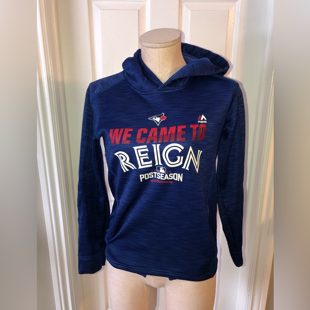 Majestic Blue Jays 2016 Postseason Hoodie